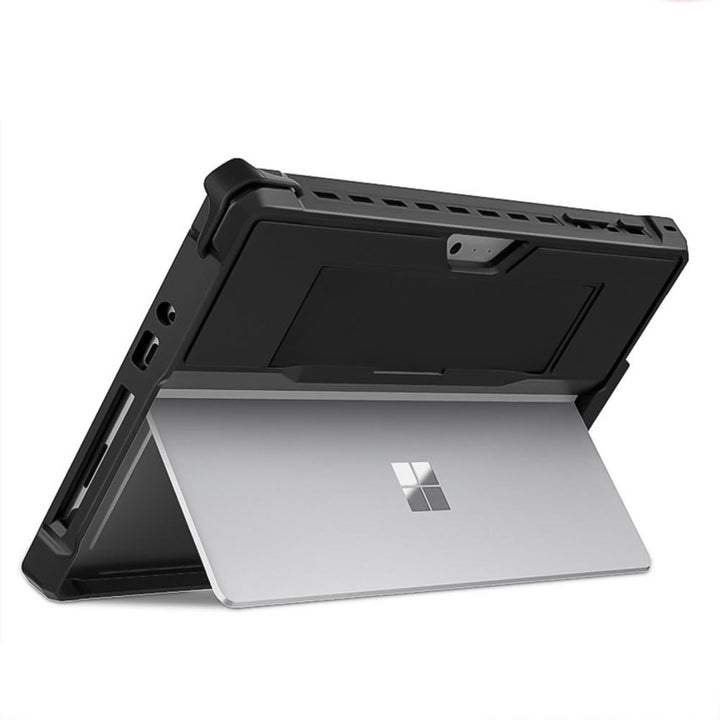ARMOR-X Microsoft Surface Pro 7 / 7 Plus / 6 / 5 / 4 Shockproof Case With Kickstand, hands-free to enjoy your favorite shows, movies, and games.