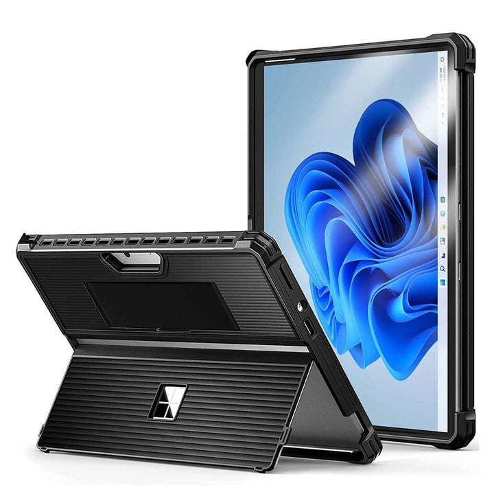 ARMOR-X Microsoft Surface Pro 8 Shockproof Case, hands-free to enjoy your favorite shows, movies, and games.