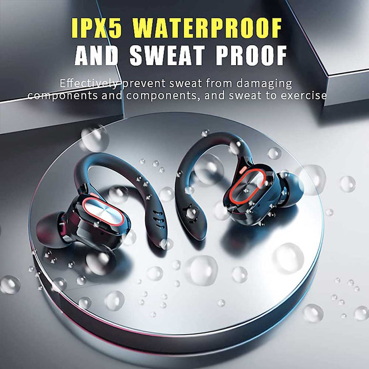 ARMOR-X Wireless IPX5 Waterproof & Sweatproof Earphones. IPX5 waterproof and sweatproof earphones.