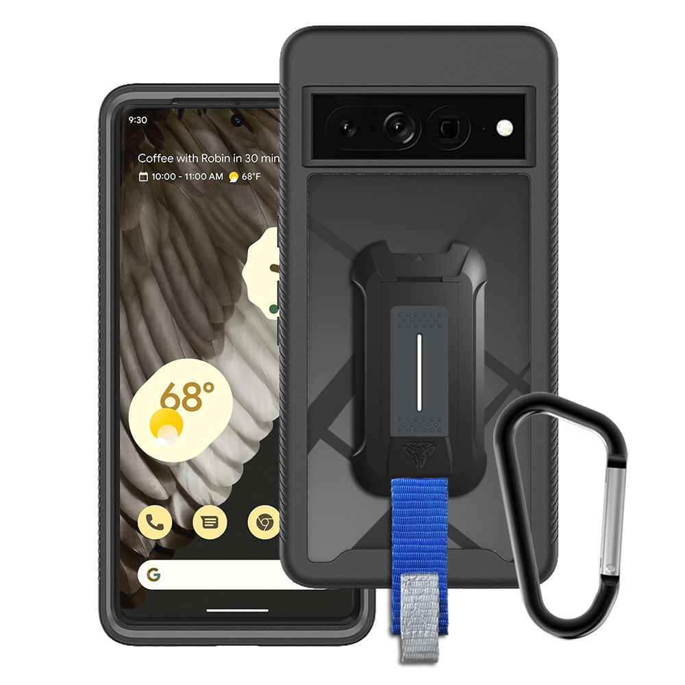 ARMOR-X Google Pixel 7 Pro shockproof cases. Military-Grade Mountable Rugged Design with best drop proof protection.