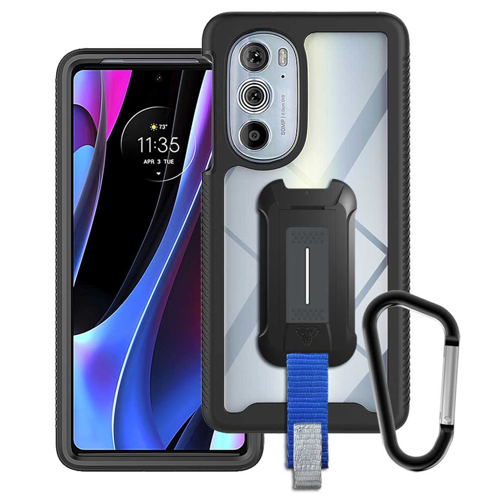 HX-MT22-EG30P | Motorola Edge 30 Pro (Edge Plus 2022) Case | Protection Military Grade w/ KEY Mount & Carabiner HX-MT22-EG30P | Motorola Edge 30 Pro (Edge Plus 2022) Case | Protection Military Grade w/ KEY Mount & Carabiner