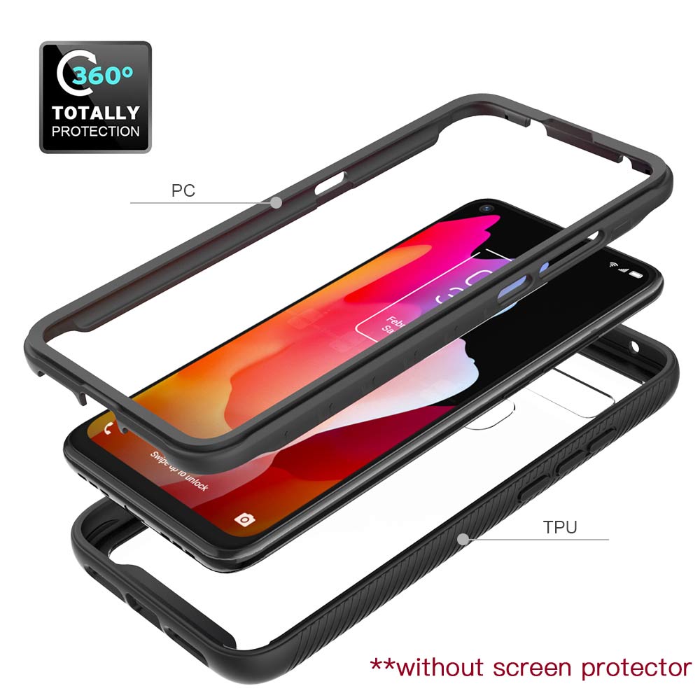 kwmobile Custodia Compatibile con TCL 10L Cover - Back Case per Smartphone in Silicone TPU - Protezione Gommata - nero matt kwmobile Custodia Compatibile con TCL 10L Cover - Back Case per Smartphone in Silicone TPU - Protezione Gommata - nero matt