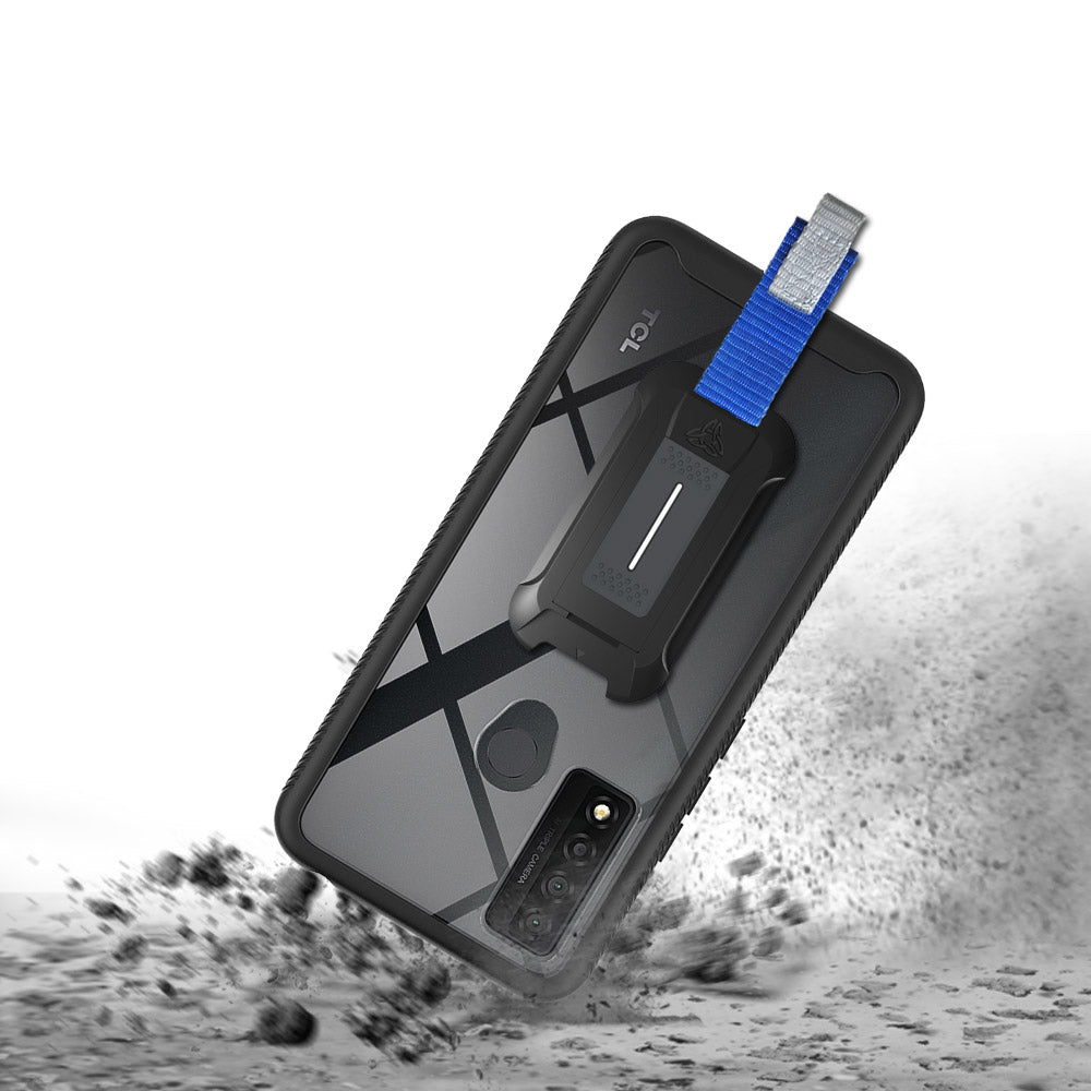 ARMOR-X TCL 20 XE shockproof cases. Military-Grade Mountable Rugged Design with best drop proof protection.