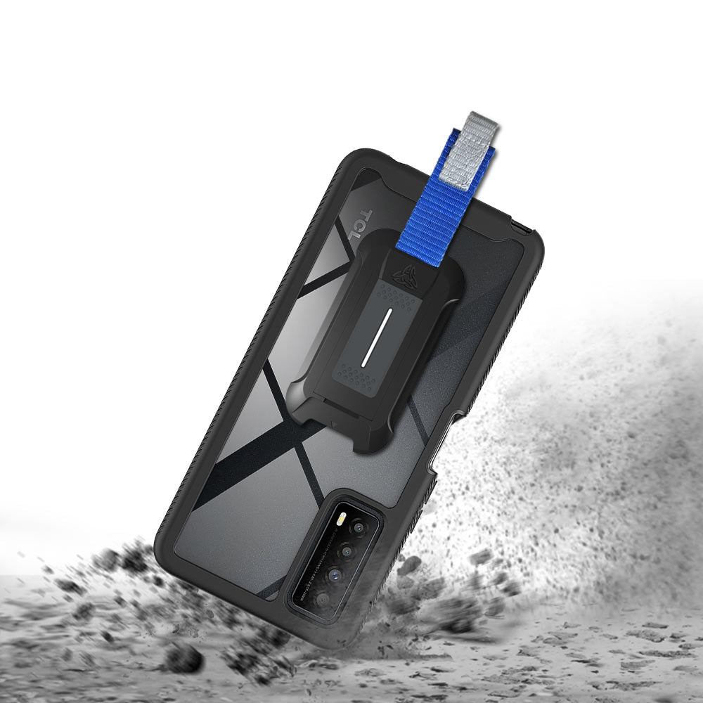 ARMOR-X TCL Stylus 5G shockproof cases. Military-Grade Mountable Rugged Design with best drop proof protection.