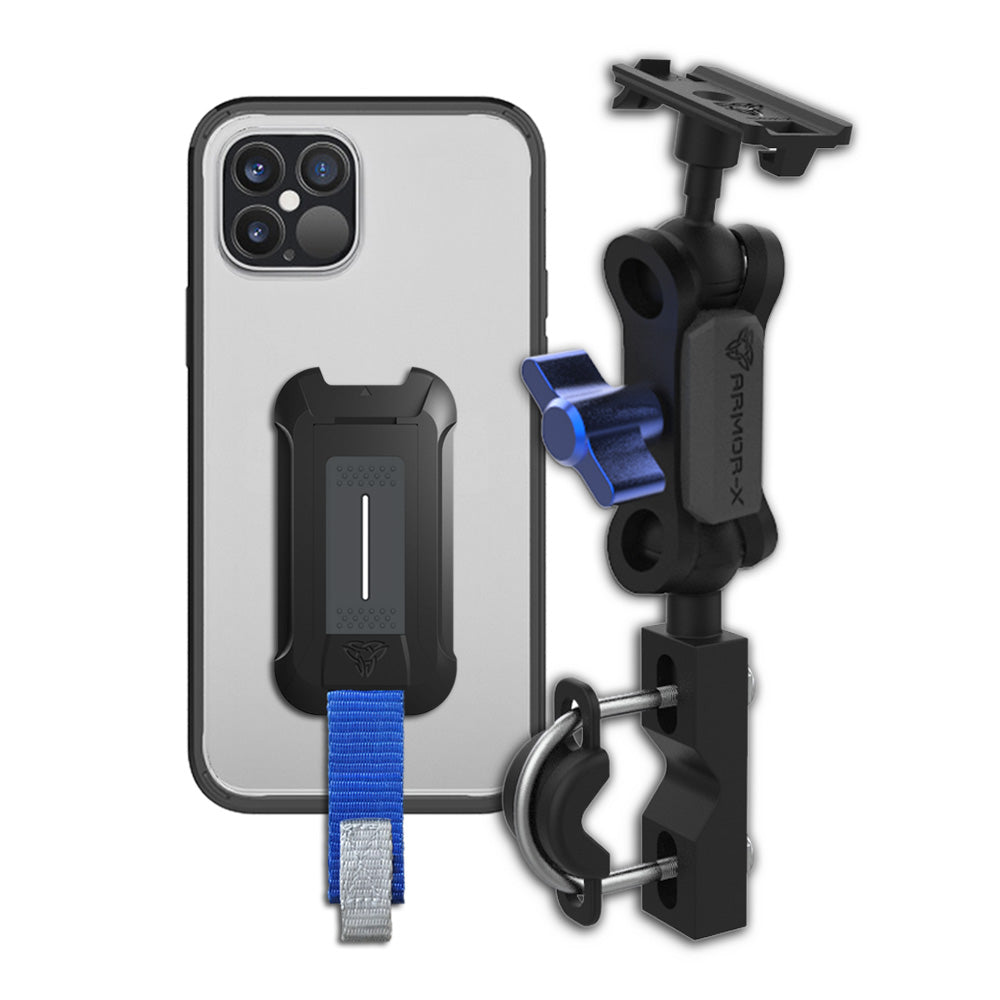 KIT-XP8K-BX | Boat Kit | ONE-LOCK U-Bolt Bar Mount with Shockproof Case for iPhone 