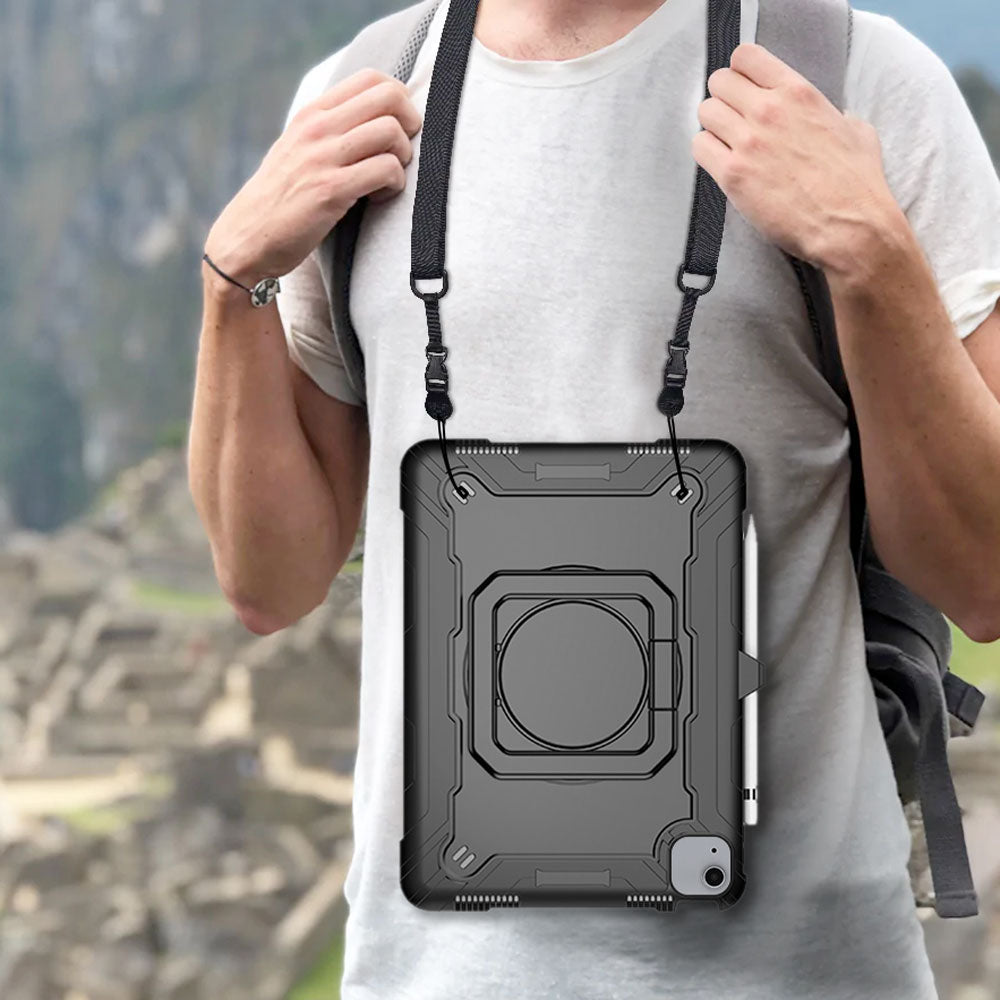 ipad mini 4 backpack Armor-X (KON Series) Rugged Tablet Case W/ Large Carry Handle (Handle use as