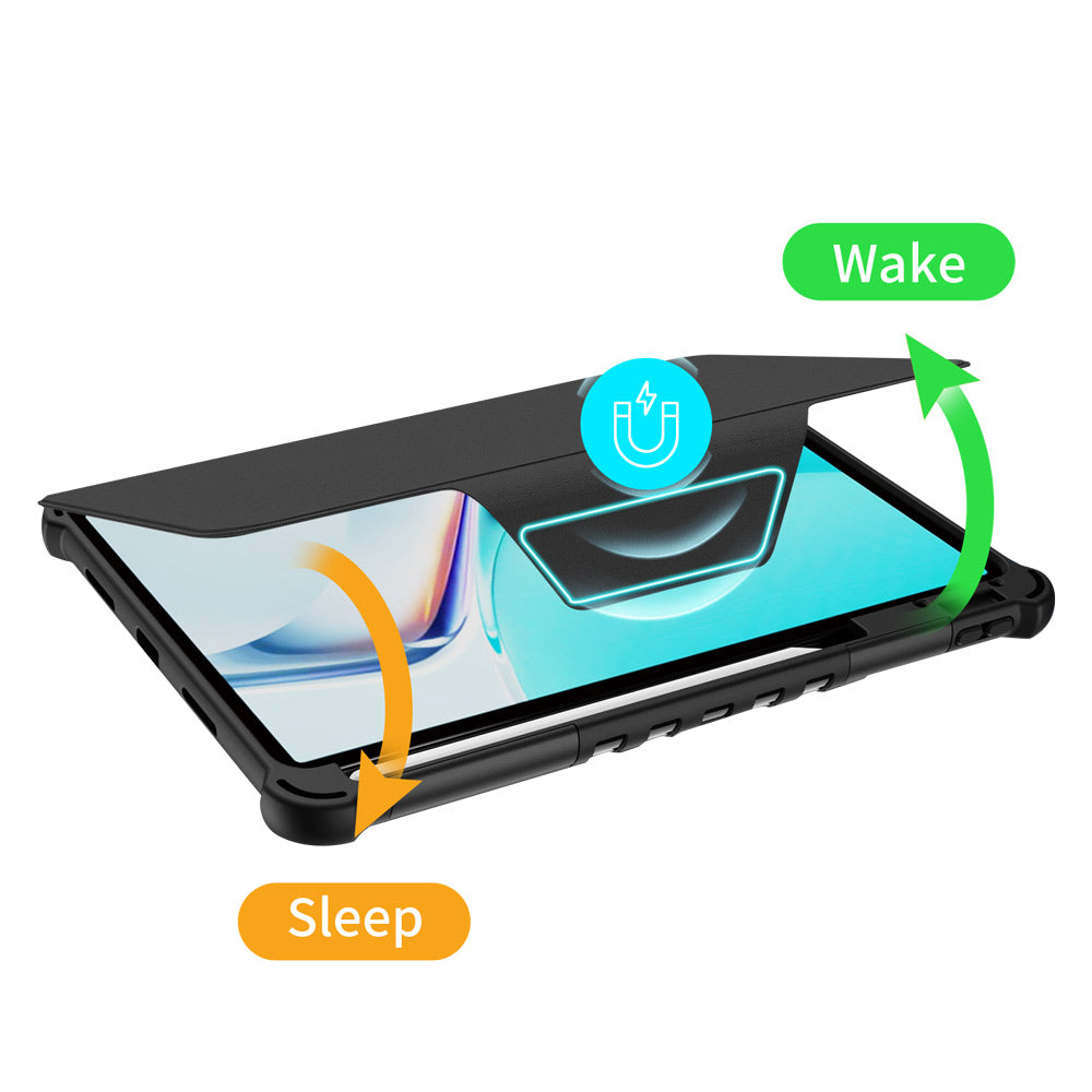 ARMOR-X Huawei MatePad 11 (2021) DBY-W09 360 degree rotating stand magnetic smart cover. Support auto sleep/ wake function.