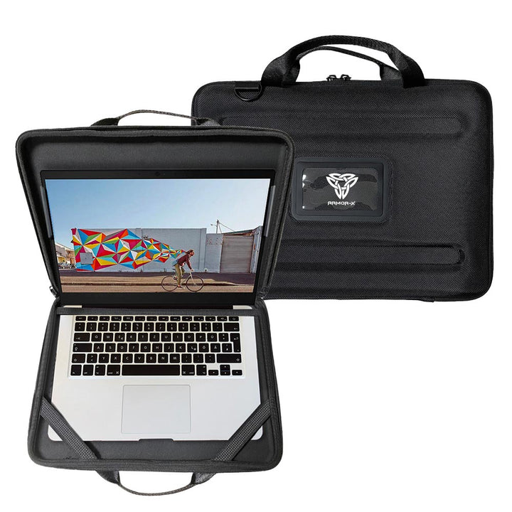 ARMOR-X 13 - 14" Chromebook & Laptop bag. Always-On design and get your chromebook or laptop always ready. 