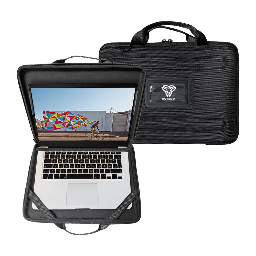 ARMOR-X 11 - 13" Chromebook & Laptop bag. Always-On design and get your chromebook or laptop always ready. 