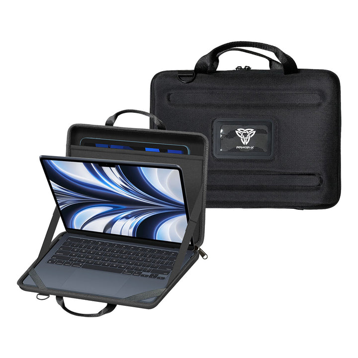 ARMOR-X 11 - 13" Chromebook & Laptop bag. Always-On design and get your chromebook or laptop always ready. Safeguards Chromebooks and laptops in slim, lightweight style. 