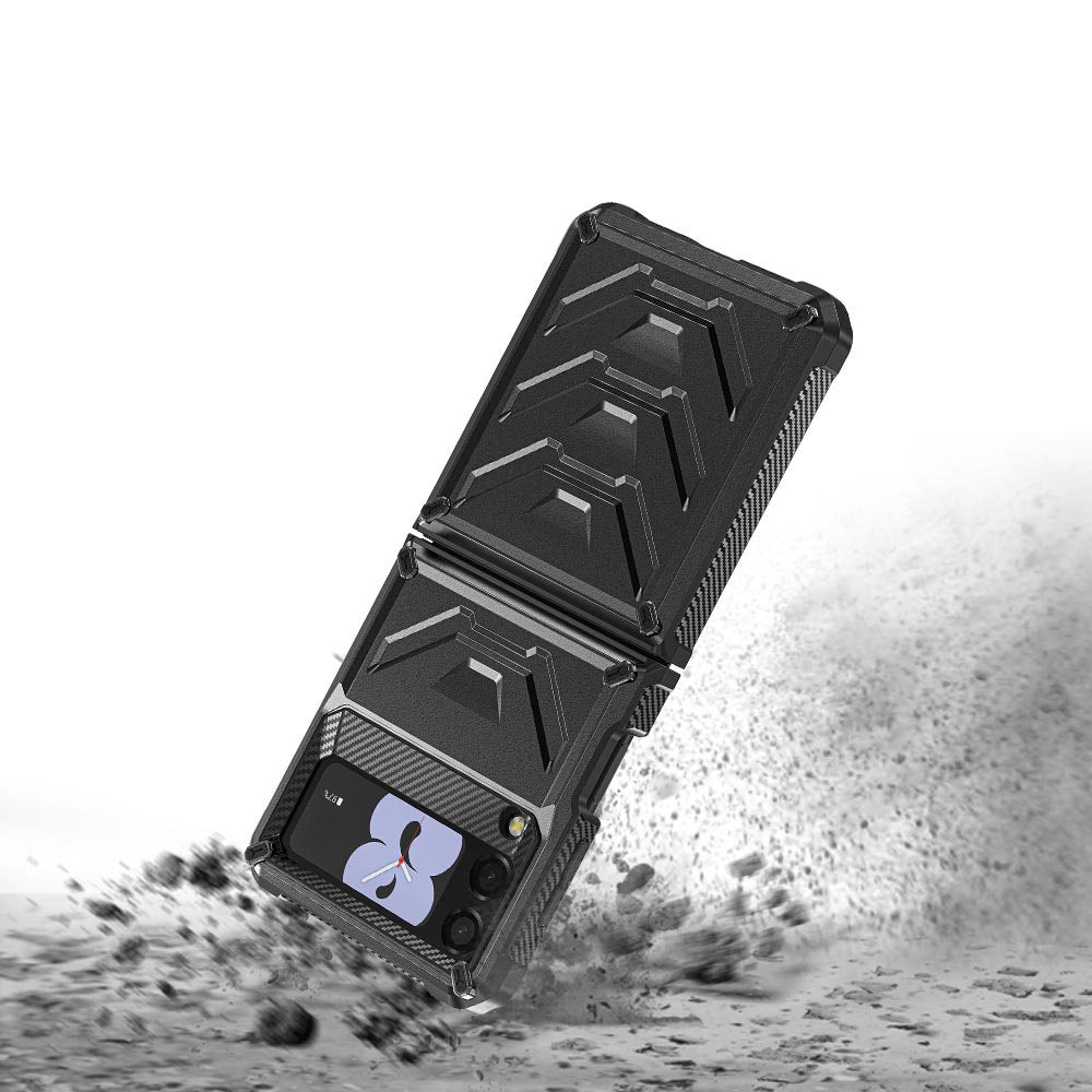 ARMOR-X Samsung Galaxy Z Flip3 5G SM-F711 shockproof drop proof case. Military-Grade Rugged protection protective covers.