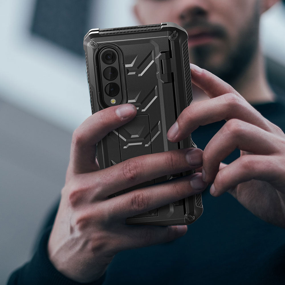 ARMOR-X Samsung Galaxy Z Fold3 5G SM-F926 shockproof cases. Full-Body Dual Layer Rugged Protective Case.