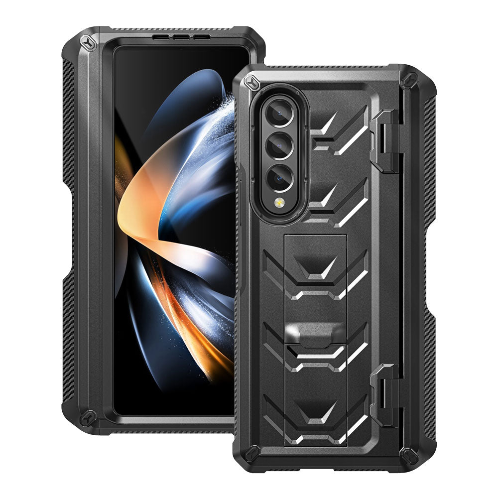 ARMOR-X Samsung Galaxy Z Fold4 SM-F936 shockproof cases. Military-Grade Rugged Design with best drop proof protection.