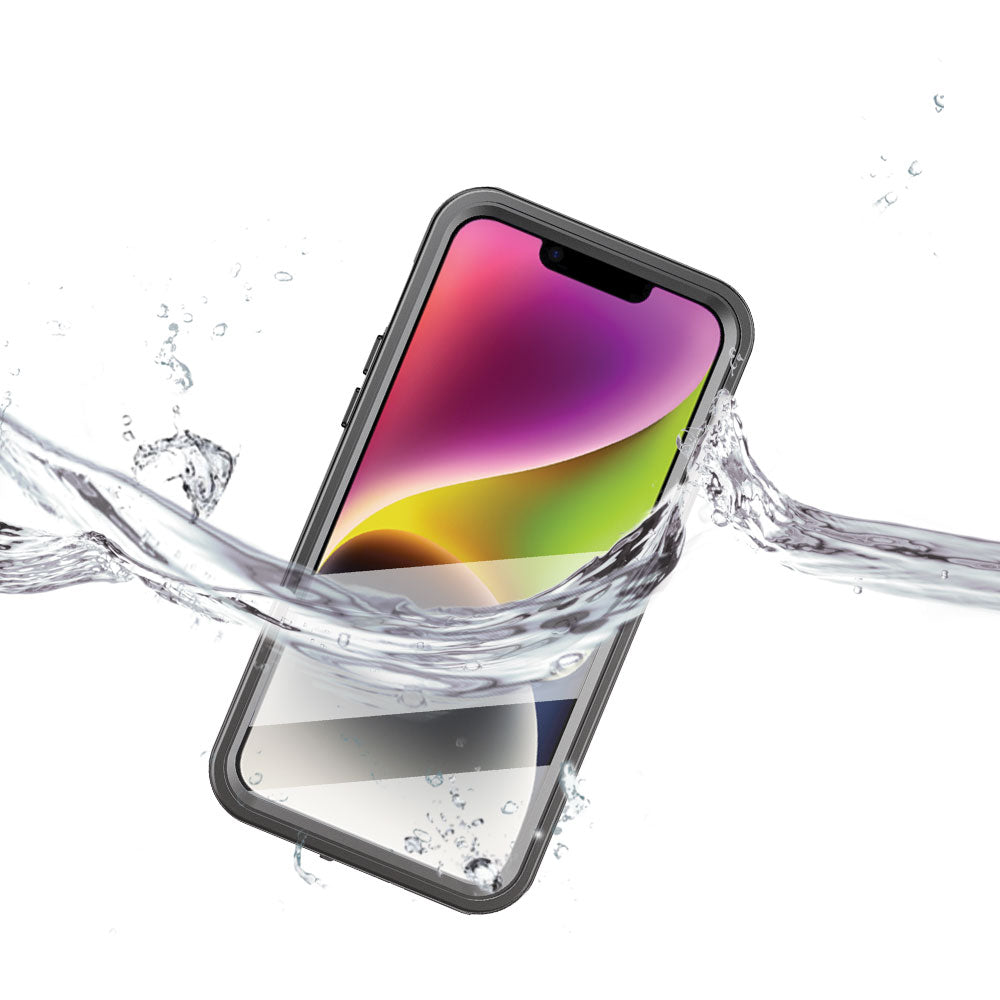 ARMOR-X iPhone 14 Waterproof Case IP68 shock & water proof Cover. IP68 Waterproof with fully submergible to 6.6' / 2 meter