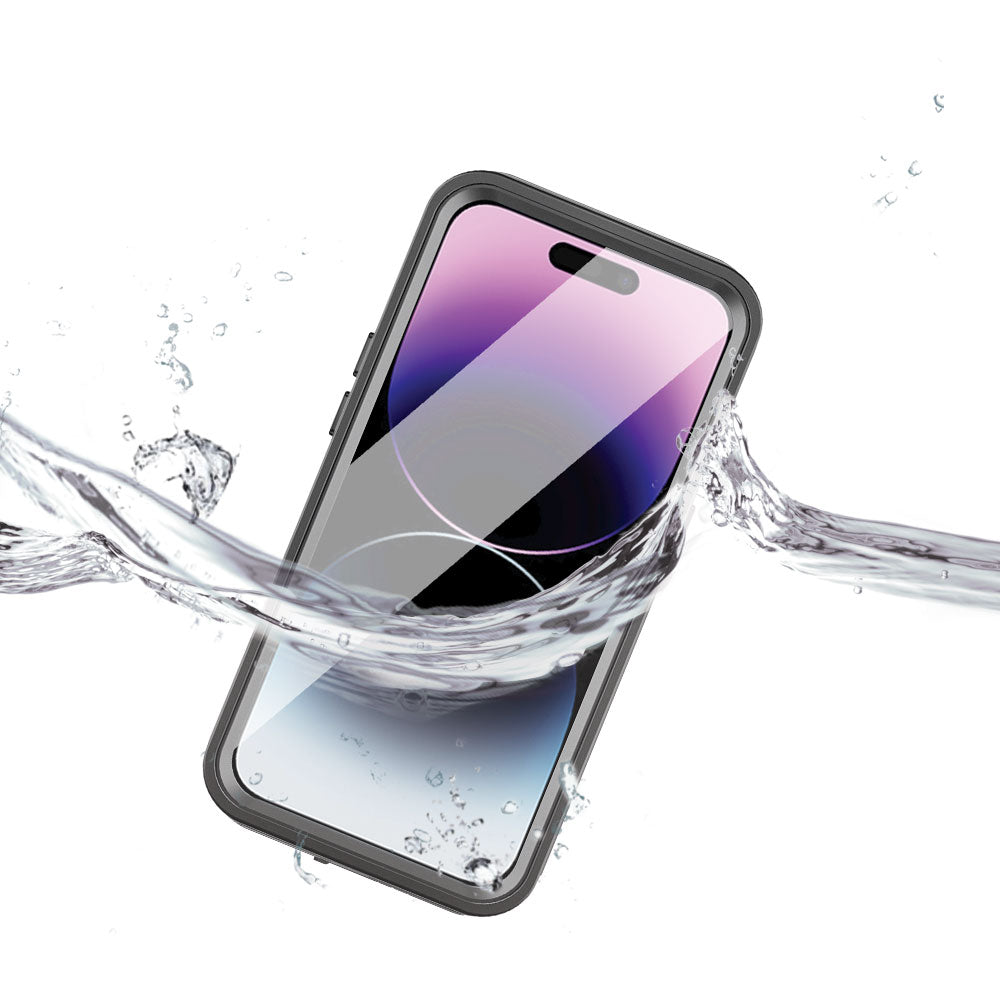ARMOR-X iPhone 14 Pro Waterproof Case IP68 shock & water proof Cover. IP68 Waterproof with fully submergible to 6.6' / 2 meter