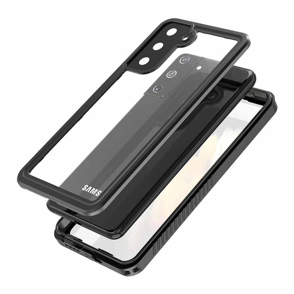 ARMOR-X Samsung Galaxy S21 Plus Waterproof Case IP68 shock & water proof Cover. High quality TPU and PC material ensure fully protected from extreme environment - snow, ice, dirt & dust particles.