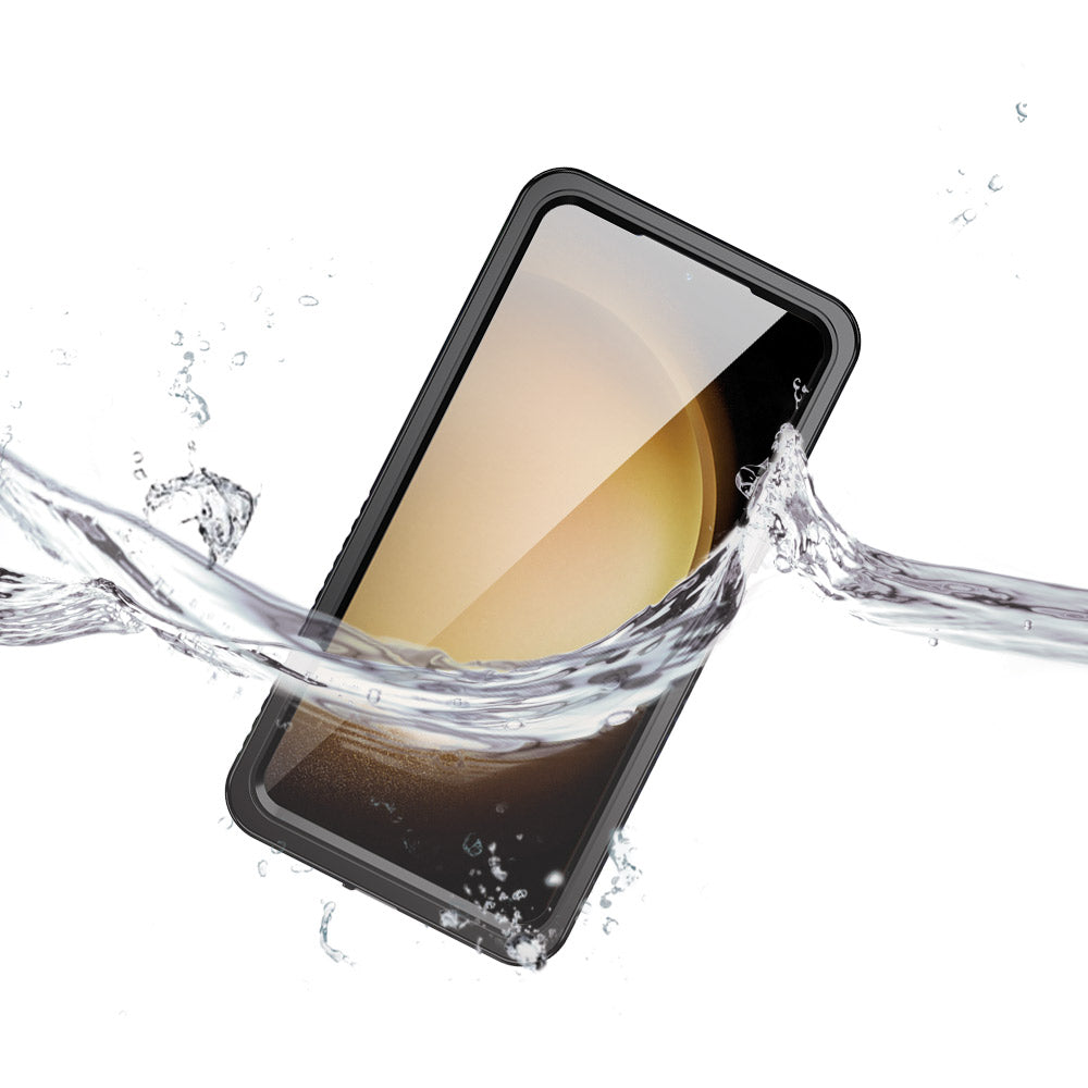 ARMOR-X Samsung Galaxy S23 Plus SM-S916 Waterproof Case IP68 shock & water proof Cover. IP68 Waterproof with fully submergible to 6.6' / 2 meter for 1 hour.