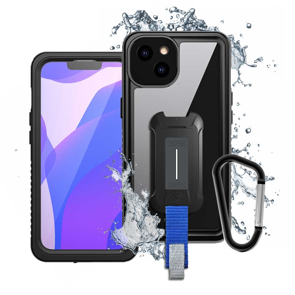 ARMOR-X iPhone 13 Waterproof Case IP68 shock & water proof Cover. Mountable Rugged Design with drop proof protection.