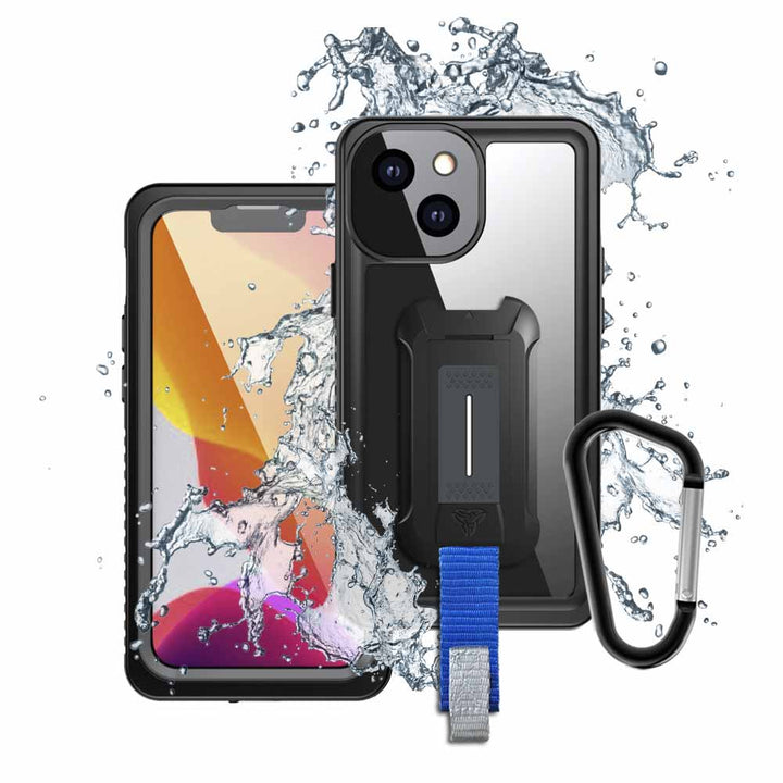 ARMOR-X iPhone 13 Mini Waterproof Case IP68 shock & water proof Cover.  Mountable Rugged Design with drop proof protection.