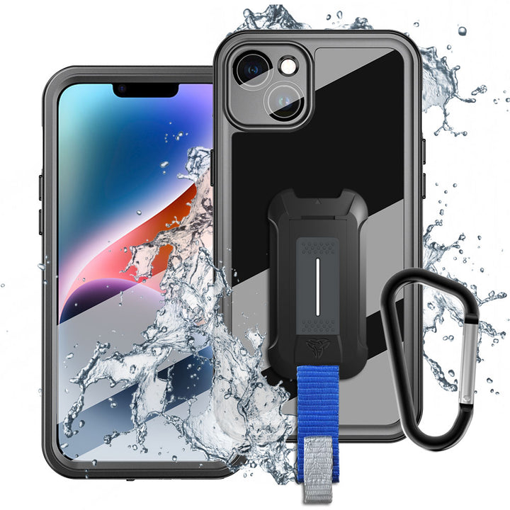 ARMOR-X iPhone 14 Plus Waterproof Case IP68 shock & water proof Cover. Mountable Rugged Design with drop proof protection.