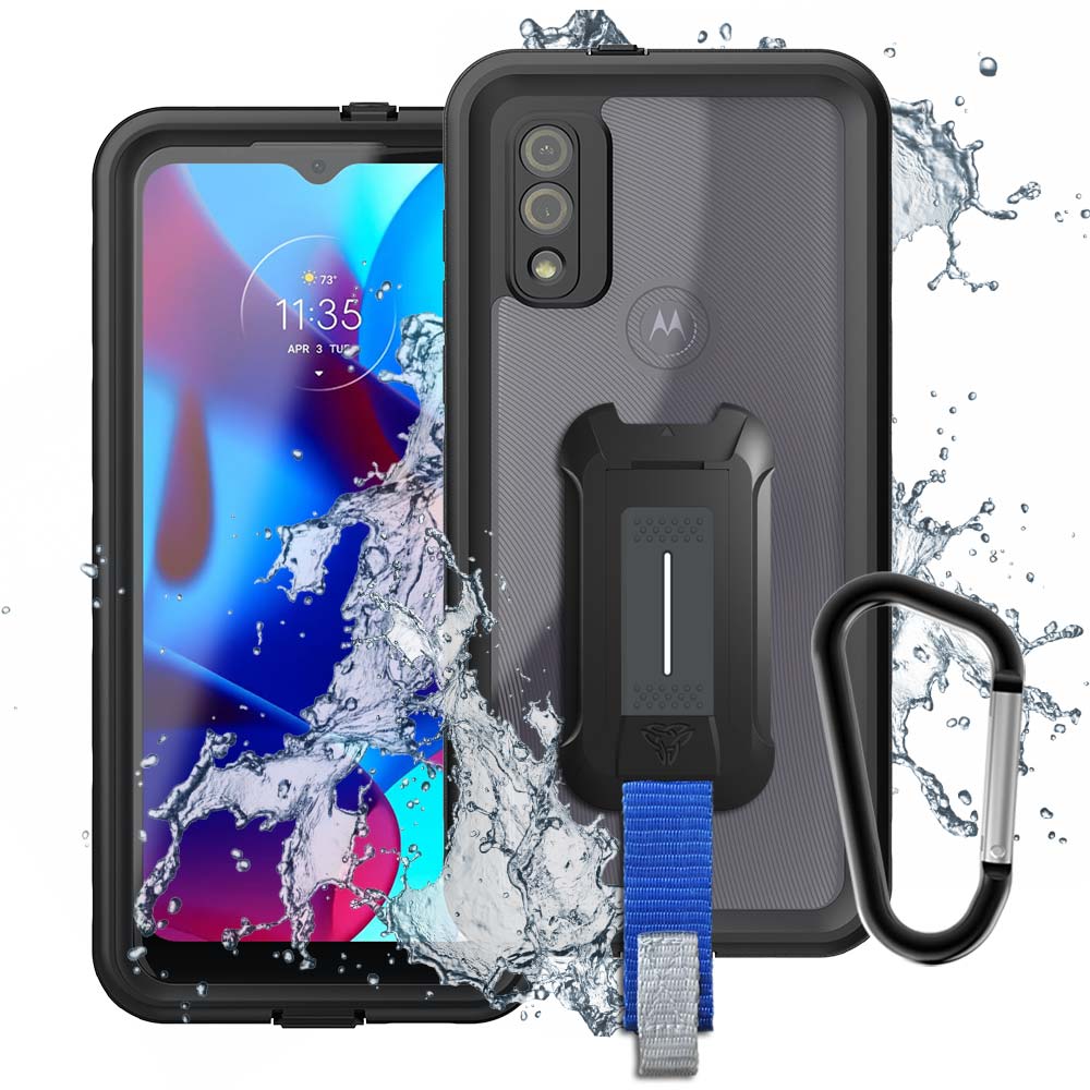 ARMOR-X Motorola Moto G Pure IP68 shock & water proof cover. Military-Grade Mountable Rugged Design with best waterproof protection.