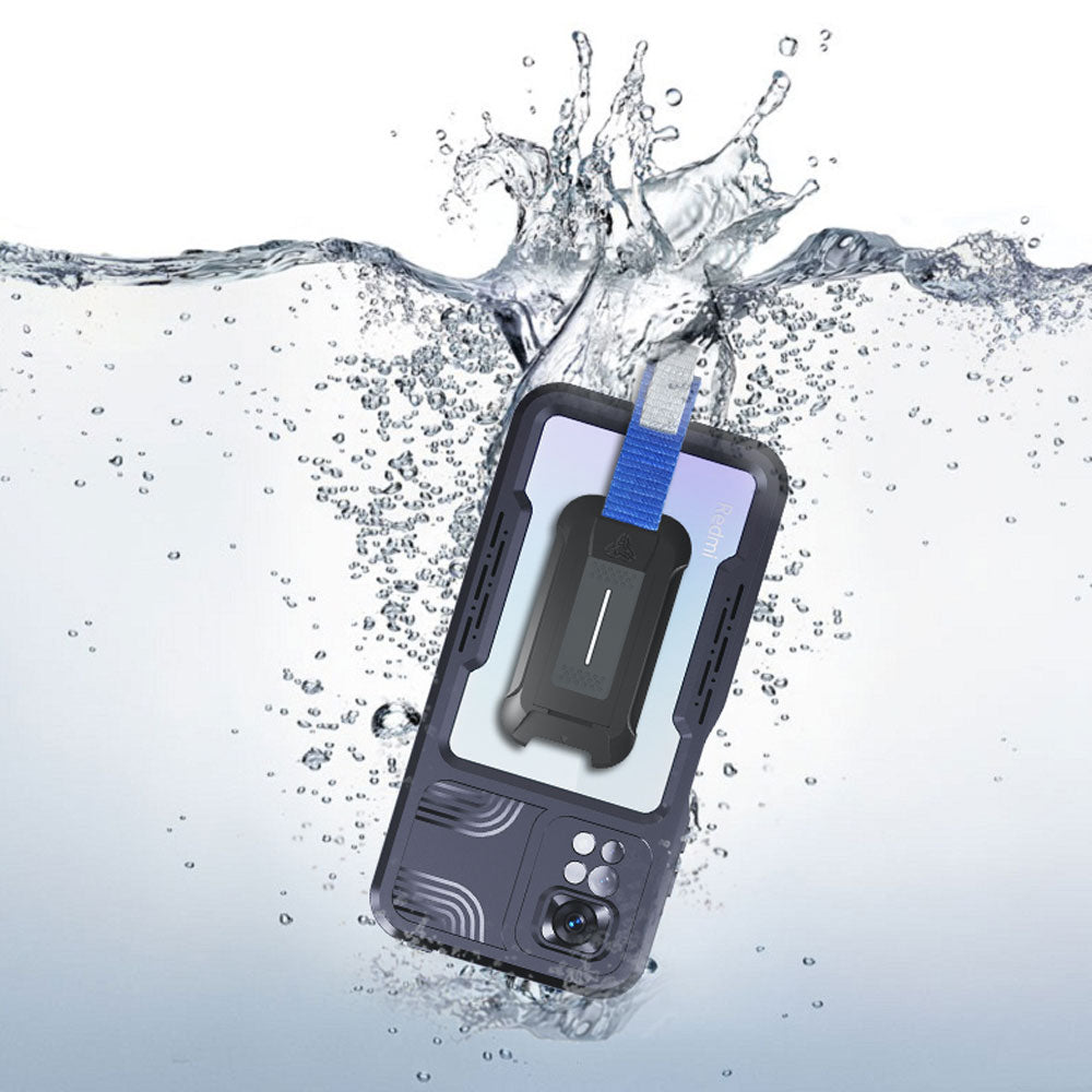 ARMOR-X  Xiaomi Redmi Note 11 / 11S Waterproof Case. IP68 Waterproof with fully submergible to 6.6' / 2 meter for 1 hour.