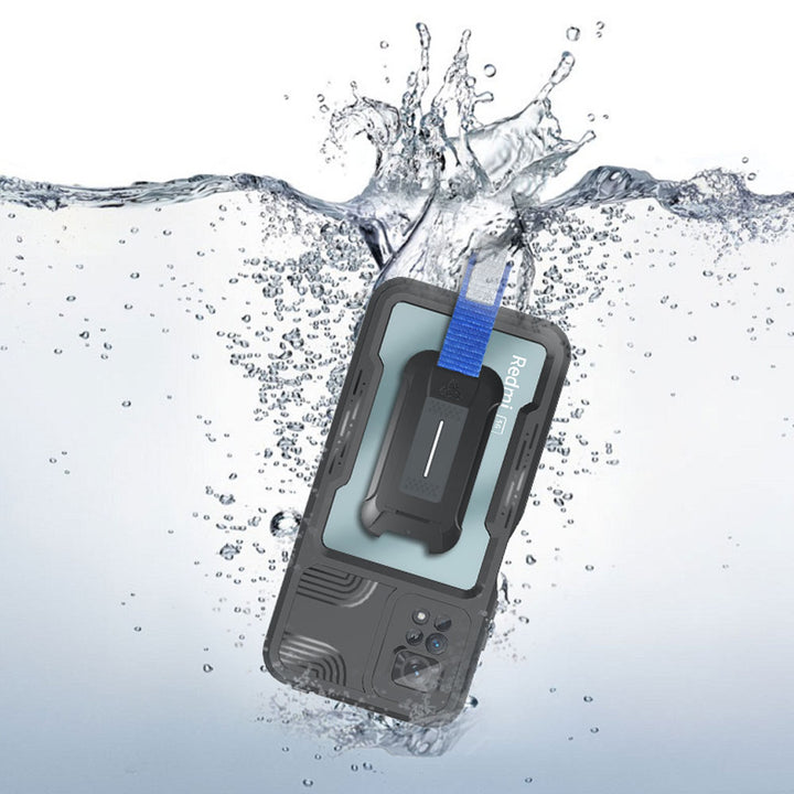 ARMOR-X Xiaomi Redmi Note 11 Pro / 11 Pro 5G Waterproof Case. IP68 Waterproof with fully submergible to 6.6' / 2 meter for 1 hour.