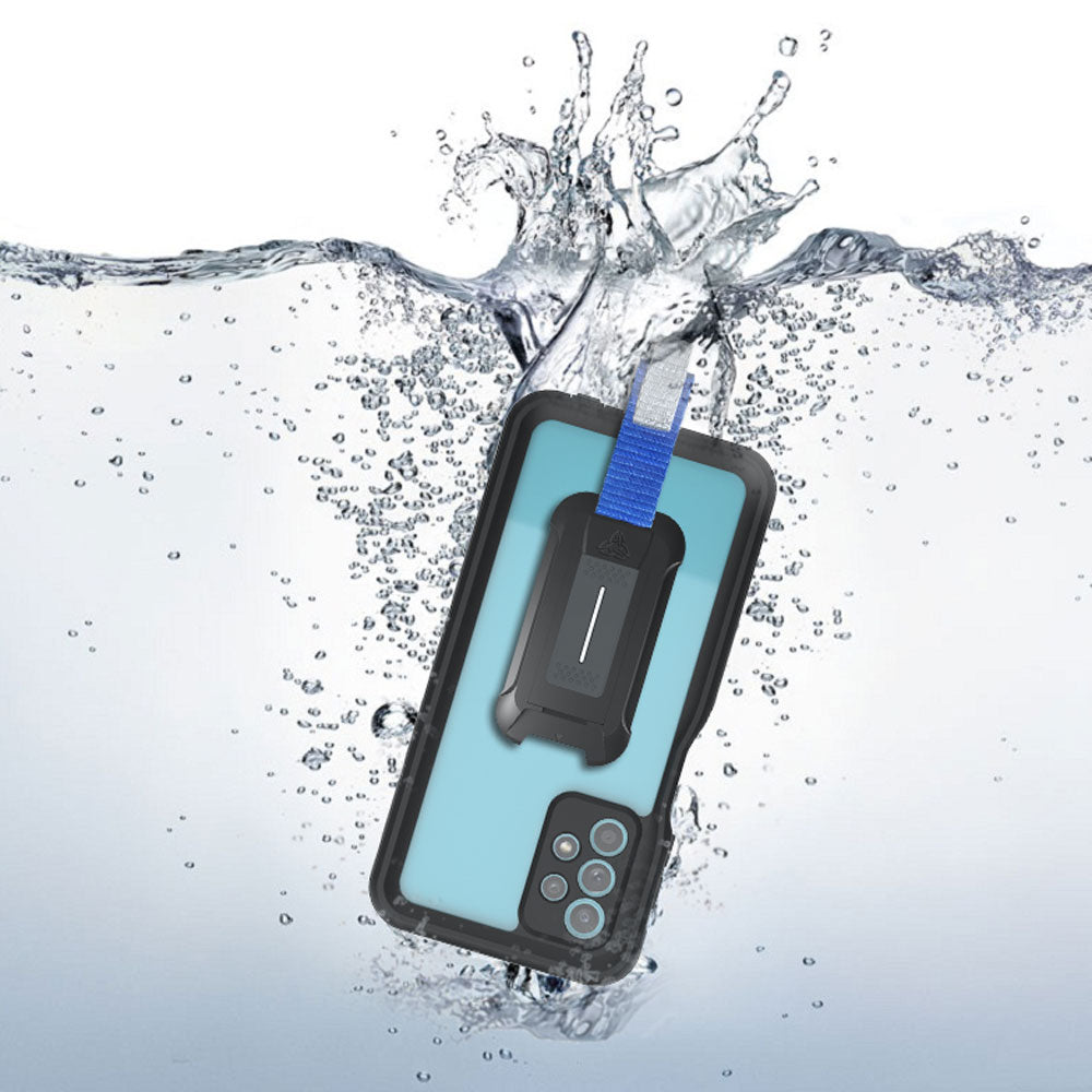 ARMOR-X Samsung Galaxy A23 5G SM-A236 Waterproof Case. IP68 Waterproof with fully submergible to 6.6' / 2 meter for 1 hour.