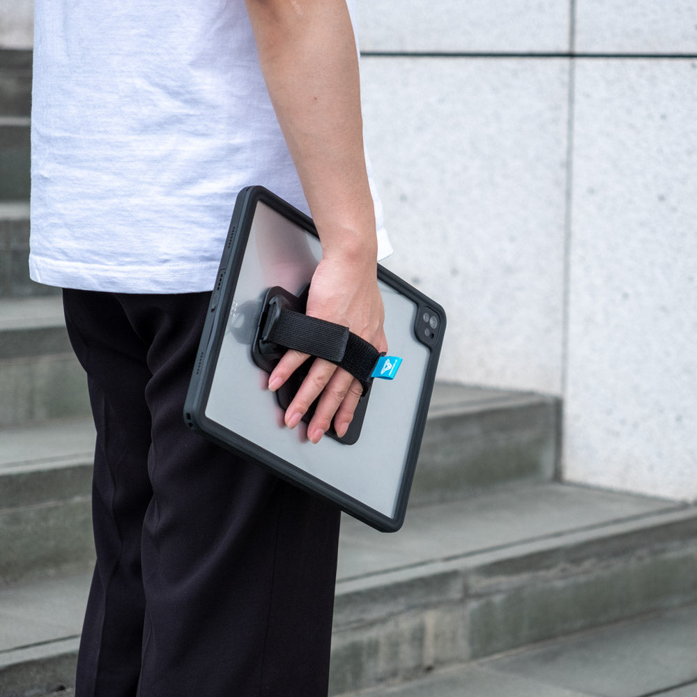 ARMOR-X iPad Pro 12.9 ( 5th / 6th Gen ) 2021 / 2022 rugged case. One-handed design for your workplace.
