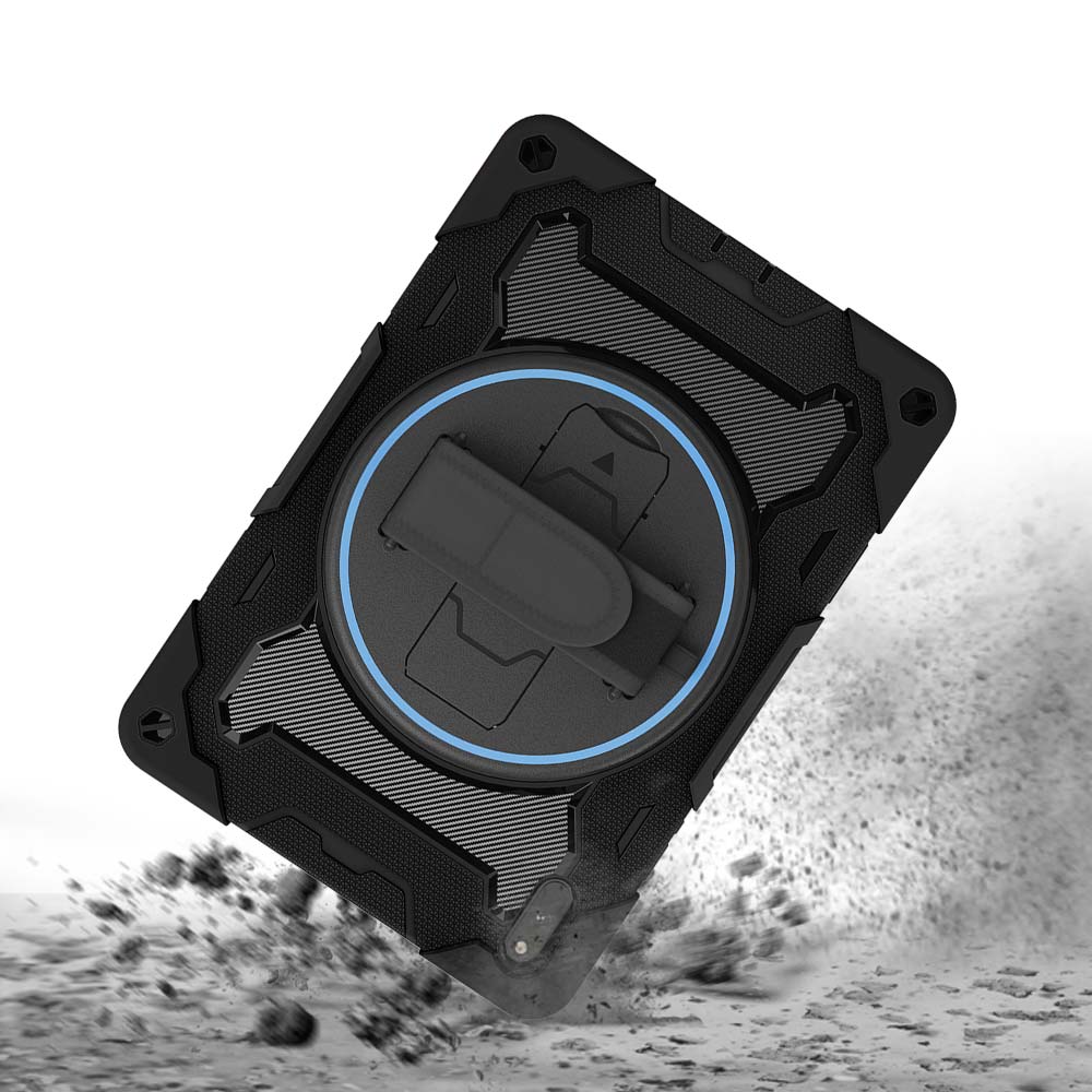 ARMOR-X Huawei MatePad 11 (2021) DBY-W09 shockproof case, impact protection cover with hand strap and kick stand. Rugged protective case with the best dropproof protection.