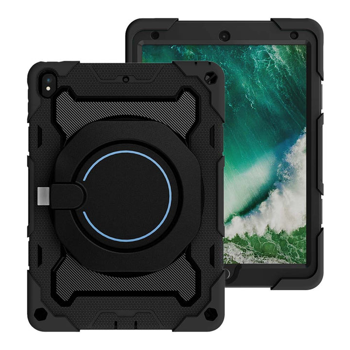 ARMOR-X Apple iPad Pro 10.5 2017 shockproof case, impact protection cover. Rugged case with kick stand. Hand free typing, drawing, video watching.