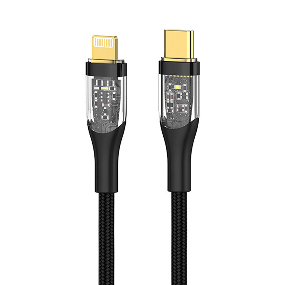 ARMOR-X 1.35 Meter ( 4.43ft ) Data Cable TYPE-C to Lightning Fast Charging Cable.