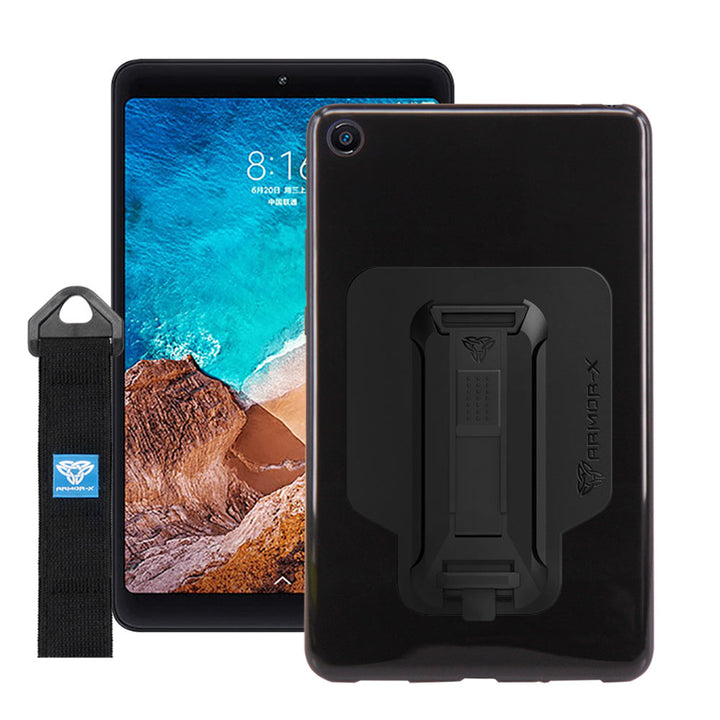 PXS-Mi05 | Xiaomi Mi Pad 4 Plus | Shockproof Case w/ Kickstand & hand strap & X-Mount