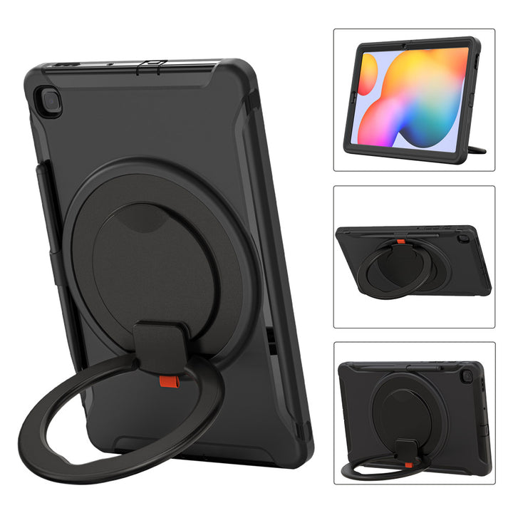ARMOR-X Samsung Galaxy Tab S6 Lite SM-P613 P619 2022 / SM-P610 P615 2020 shockproof case, impact protection cover with kickstand for comfortable viewing and typing angle.