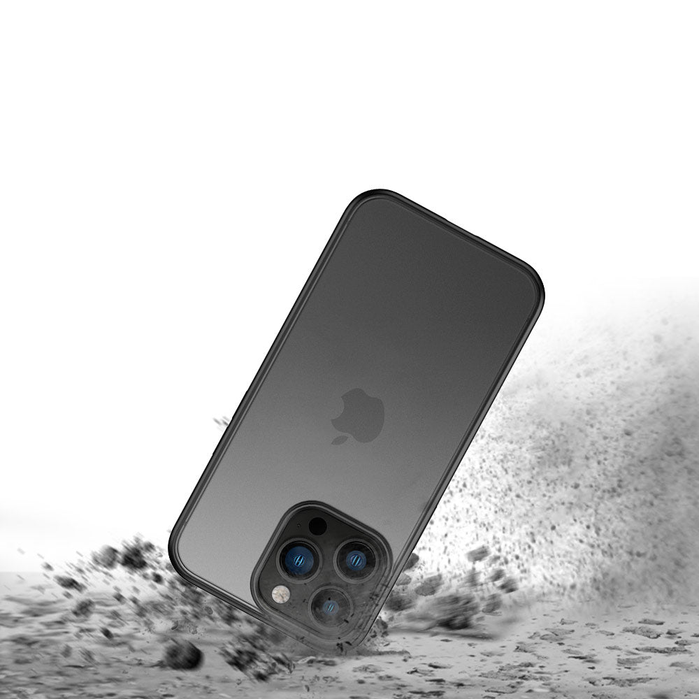 Cover iPhone 13 Pro Antiurto Militare Blu con Slide Camera e Stand Cover iPhone 13 Pro Antiurto Militare Blu con Slide Camera e Stand