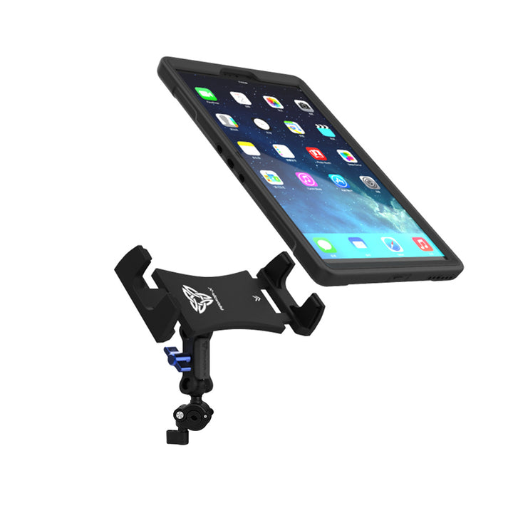 ARMOR-X Motorcycle Mirror Tube Universal Mount, free to rotate your device with full 360 degrees to get the best view.
