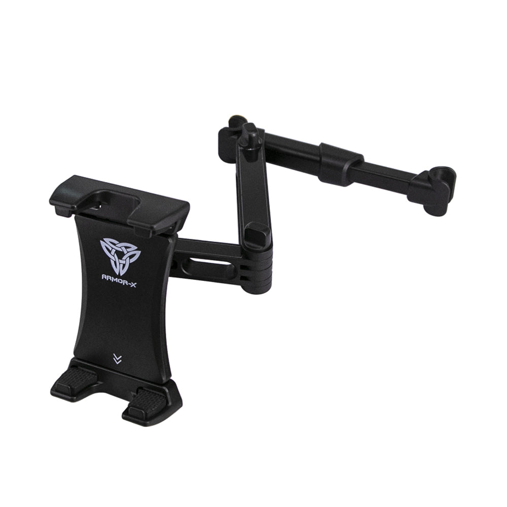 ARMOR-X Back Seat Mount for Tablet. Mount tube built in strong spring, press-type design