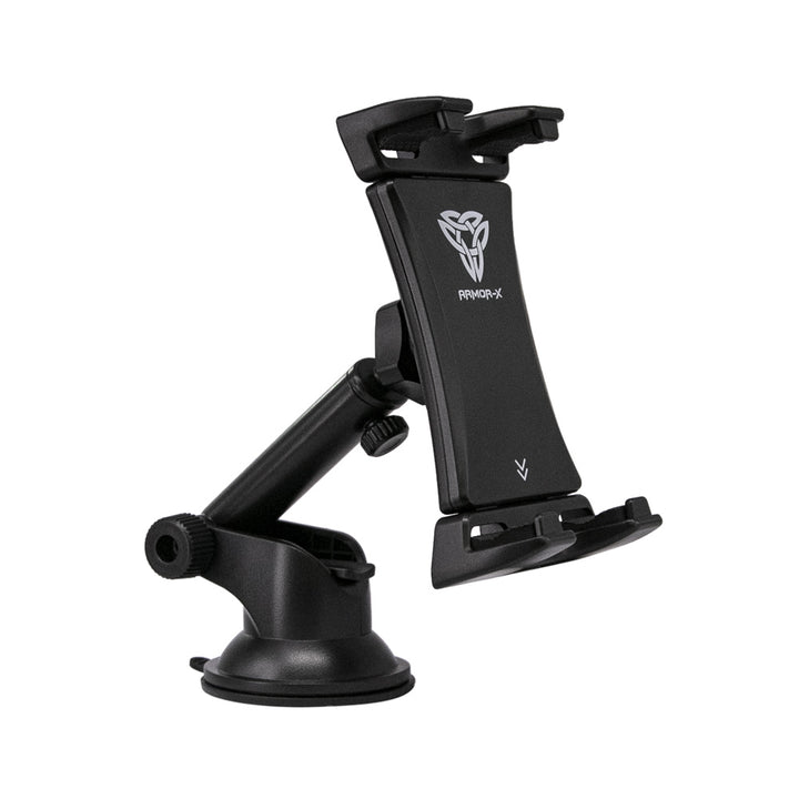 ARMOR-X Extendable Suction Cup Mount for Tablet. Provides a strong, secure hold on the dashboards, windshields, countertops, desks, tables.