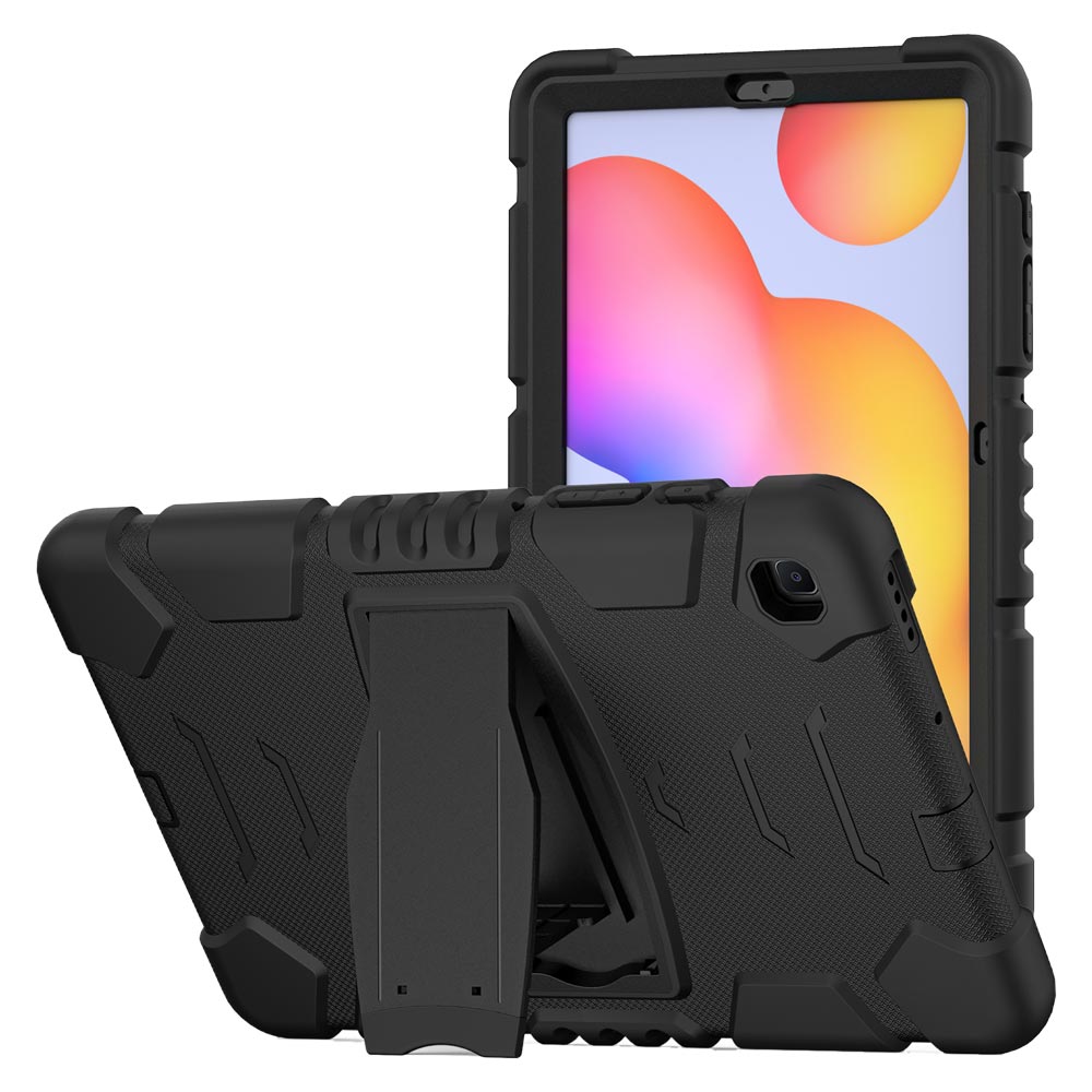 ARMOR-X Samsung Galaxy Tab S6 Lite SM-P613 P619 2022 / SM-P610 P615 2020 shockproof case, impact protection cover. Rugged case with kick stand. Hand free typing, drawing, video watching.