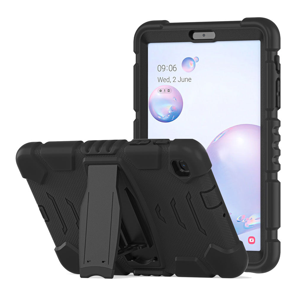 ARMOR-X Samsung Galaxy Tab A 8.4 (2020) SM-T307 shockproof case, impact protection cover. Rugged case with kick stand. Hand free typing, drawing, video watching.