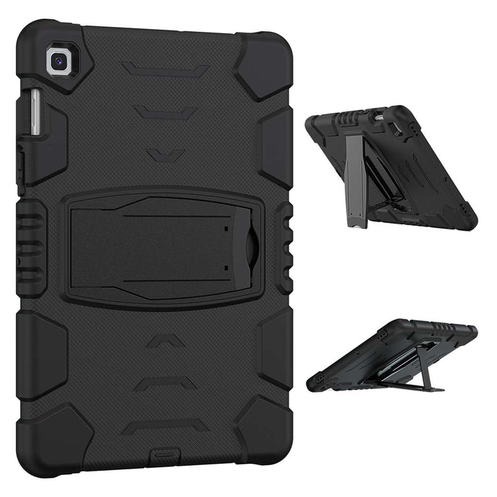ARMOR-X Samsung Galaxy Tab S5e T720 T725 shockproof case, impact protection cover with kick stand. Rugged case with kick stand. Hand free typing, drawing, video watching.