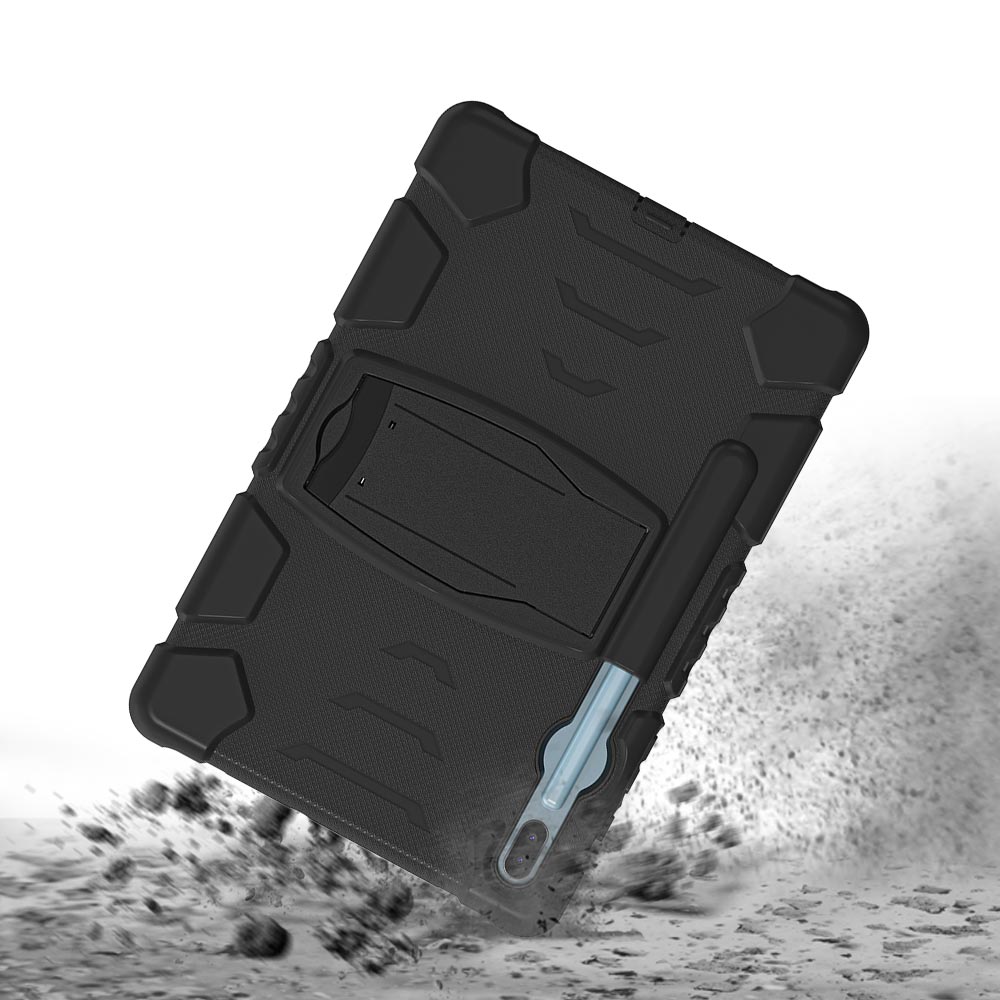 ARMOR-X Samsung Galaxy Tab S6 T860 T865 shockproof case, impact protection cover with kick stand. Rugged protective case with the best dropproof protection.