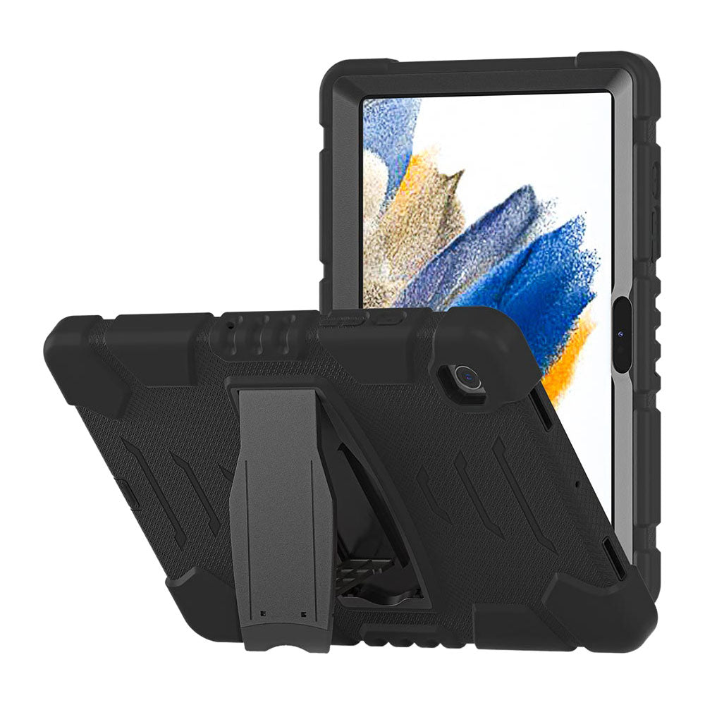 VRN-SS-X205 | Samsung Galaxy Tab A8 SM-X200 / X205 | 3 layers Protective Rugged Case with kick-stand