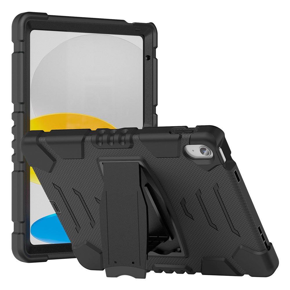 ARMOR-X iPad 10.9 (10th Gen.) shockproof case, impact protection cover. Rugged case with kick stand. 