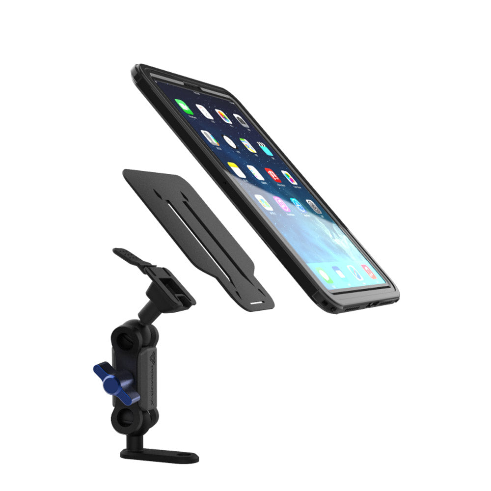 X-P20T | Heavy-Duty Motorcycle Mirror or Pinchbolt Mount | ONE-LOCK for Tablet