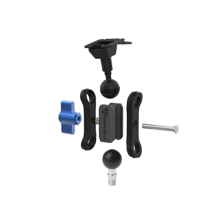 X-P27T | Heavy-Duty M8 Male Thread Mount | ONE-LOCK for Tablet