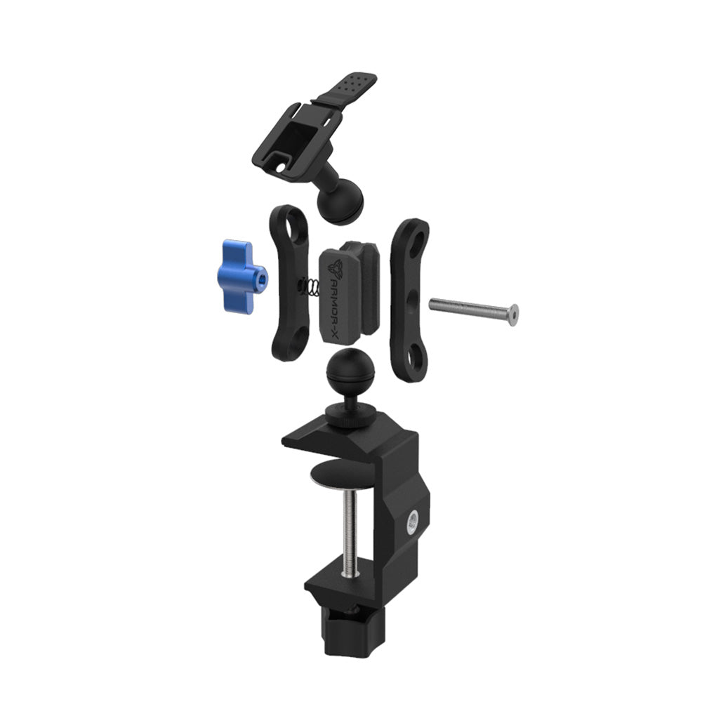 X-P3T | G-Clamp Mount | ONE-LOCK for Tablet