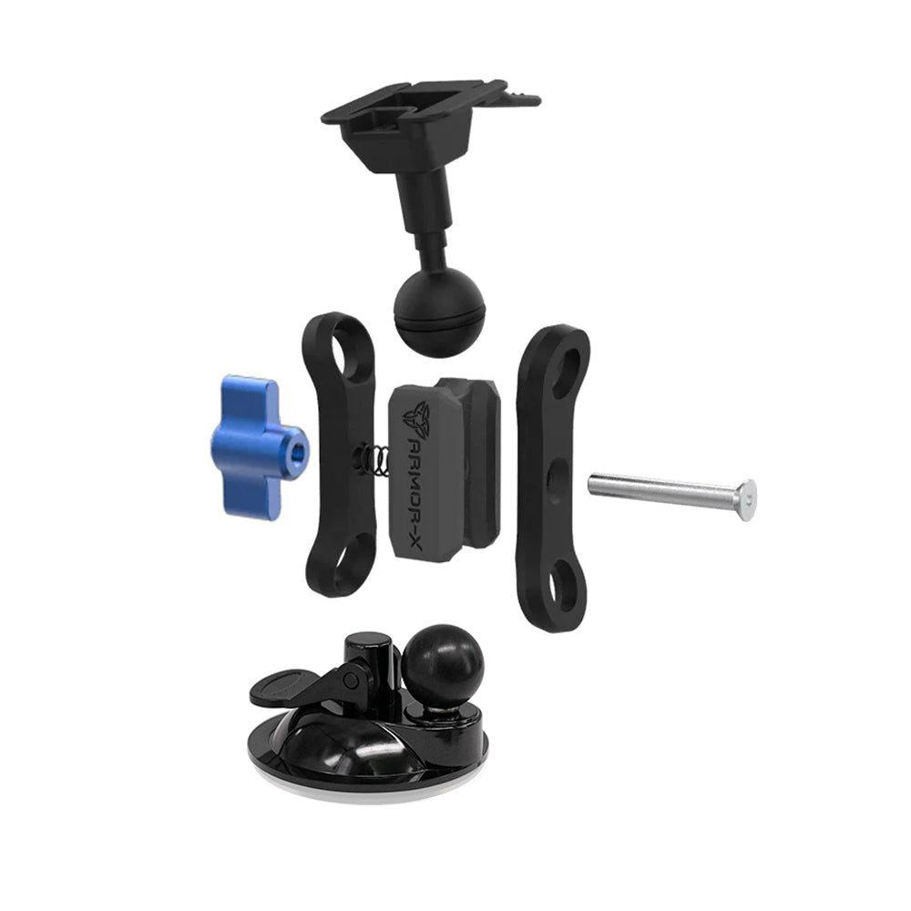ARMOR-X Vacuum Suction Cup Mount for tablet.
