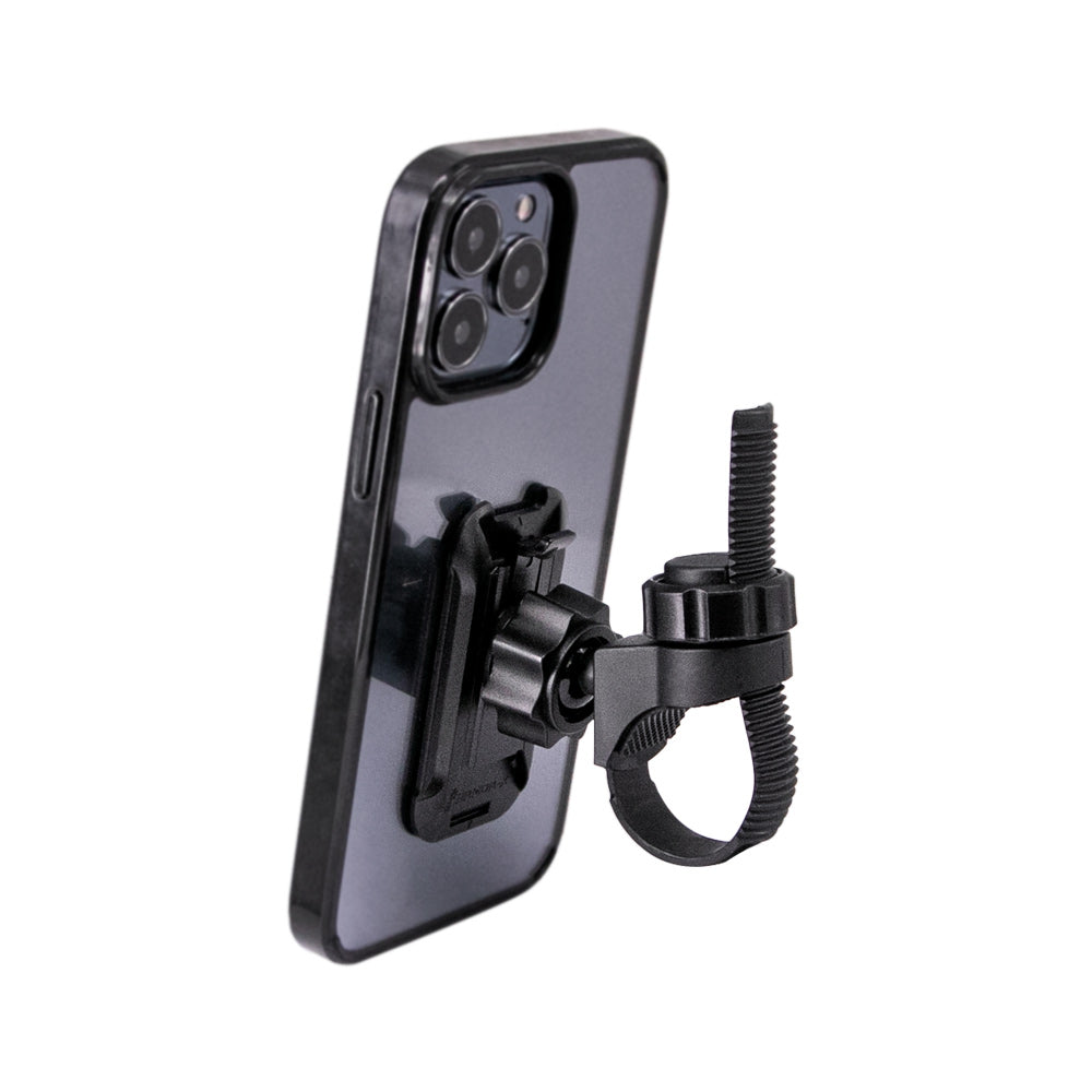 ARMOR-X Bike Handle Bar Strap Mount, tightly lock the phone to the handle bar.
