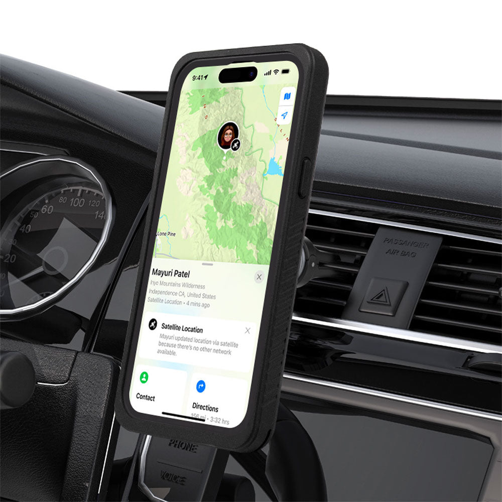 ARMOR-X Air Vent Mount, secure your phone to the air vent firmly.